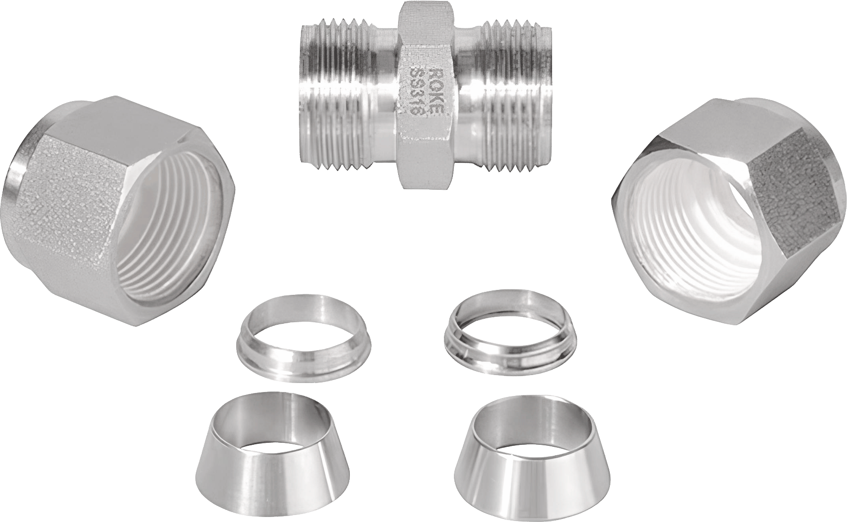 Соединение компрессионное прямое